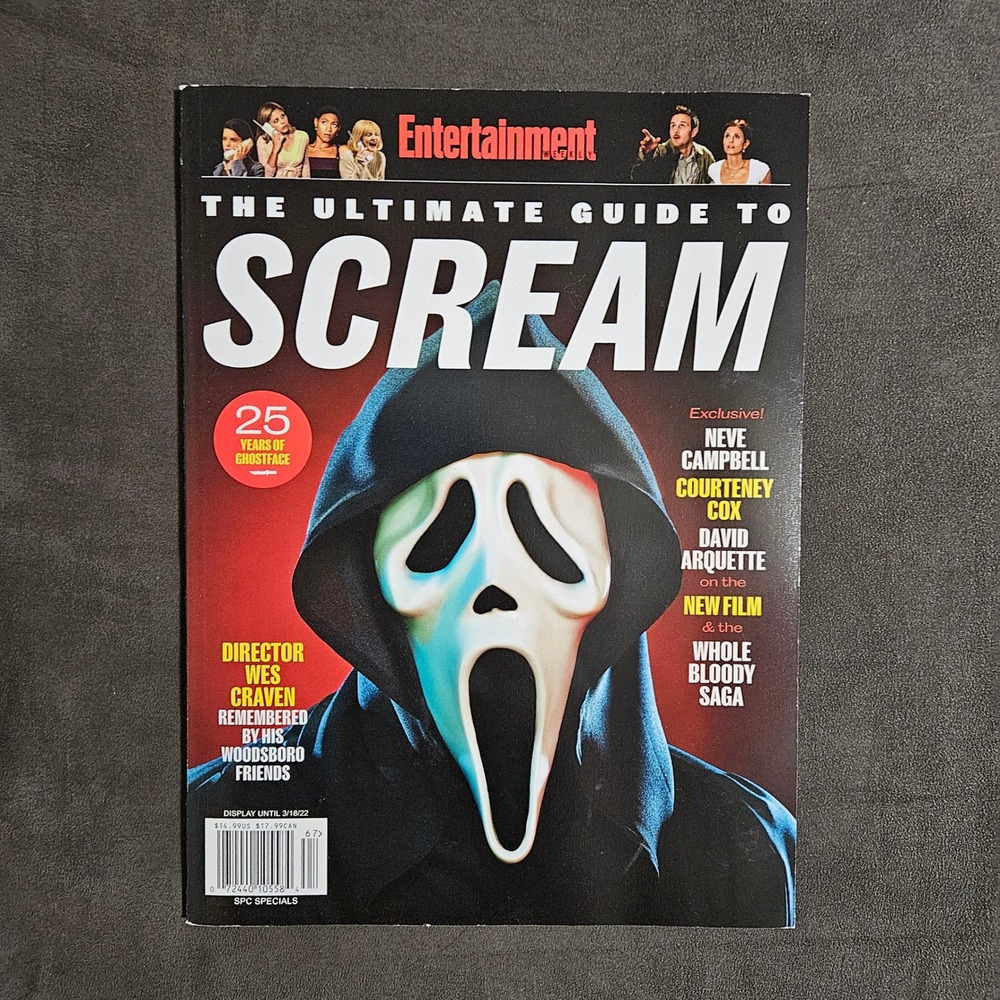Entertainment Weekly The Ultimate Guide to Scream Magazine 25 Years of Ghostface
